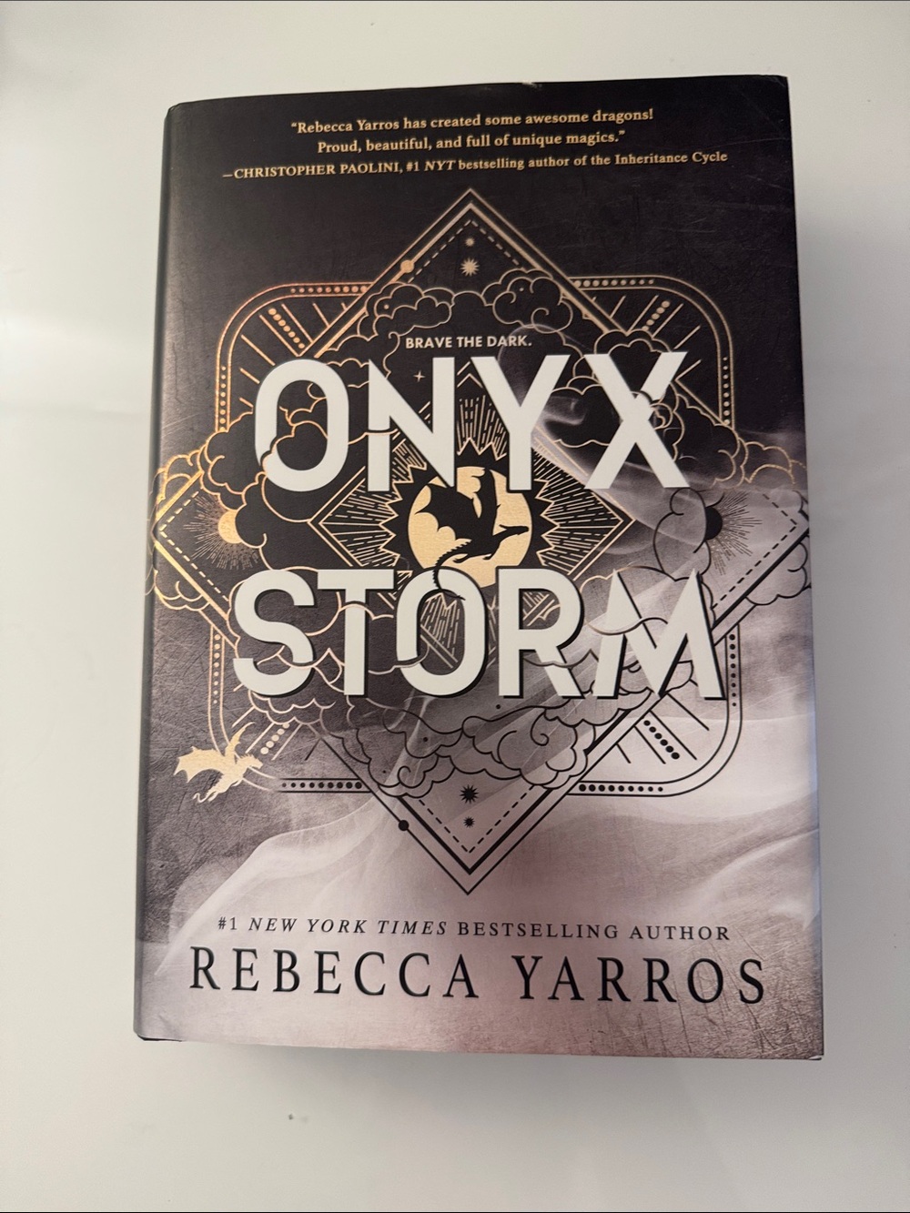 Onyx Storm by Rebecca Yarros - Dragon sprayed edges!
